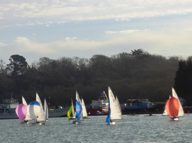Bembridge Illusion Christmas Cracker photo copyright Mike Samuelson taken at Bembridge Sailing Club and featuring the Illusion class