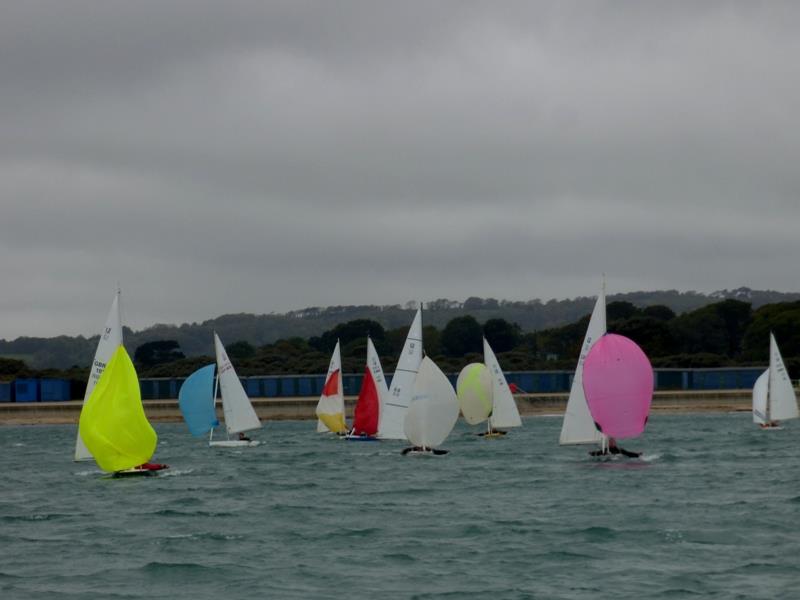 The Illusion season starts at Bembridge with the Flying Dutchman Trophy photo copyright Mike Samuelson taken at Bembridge Sailing Club and featuring the Illusion class
