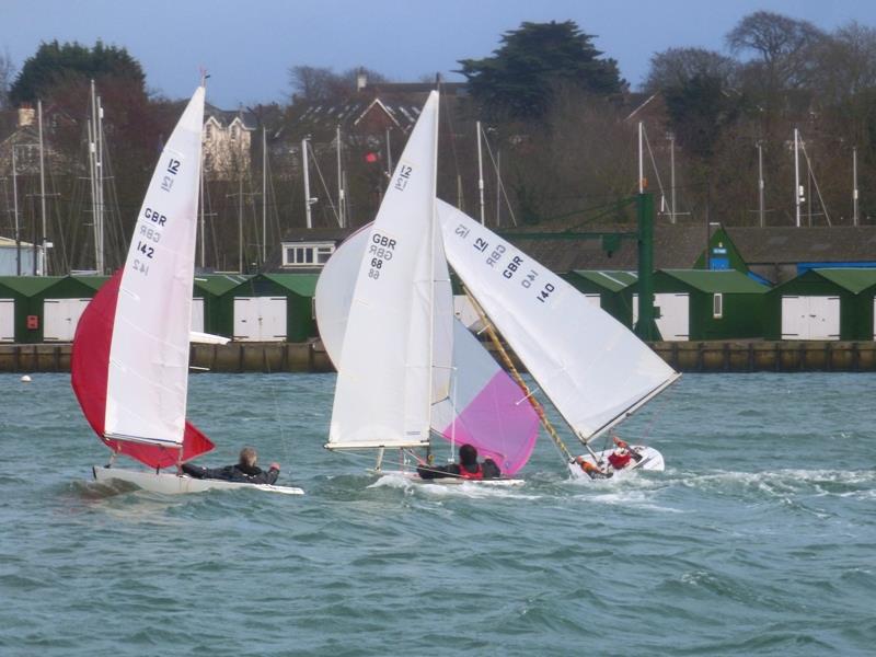 Bembridge Illusion Christmas Cracker 2017 photo copyright Mike Samuelson taken at Bembridge Sailing Club and featuring the Illusion class