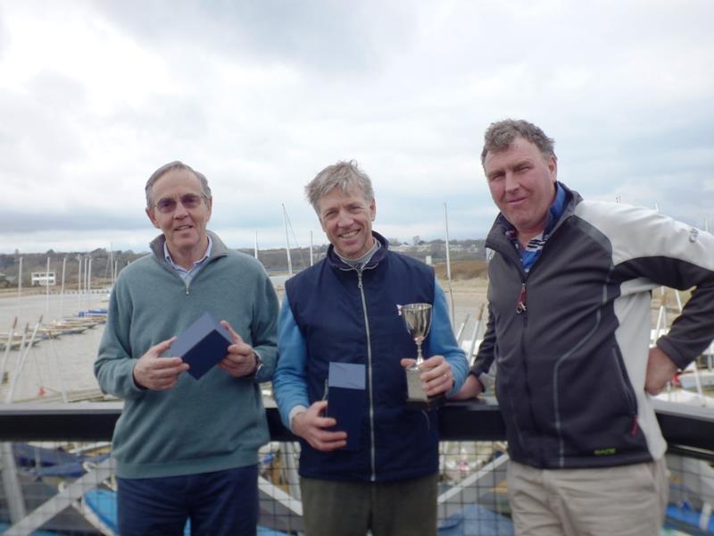Bruce Huber wins the Vernon's Easter Egg Cup for Illusions at Bembridge photo copyright Mike Samuelson taken at Bembridge Sailing Club and featuring the Illusion class