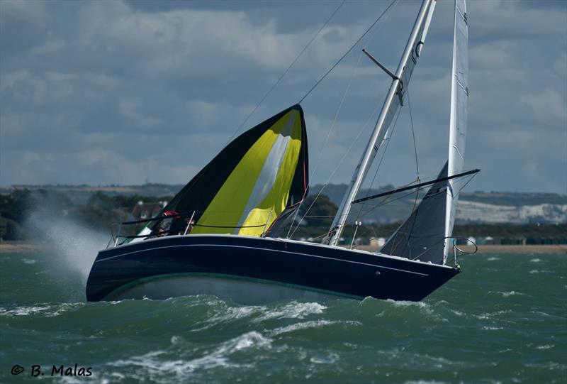 Hyde Sails Impala Nationals at Cowes photo copyright Bertrand Malas taken at Cowes Corinthian Yacht Club and featuring the Impala 28 class