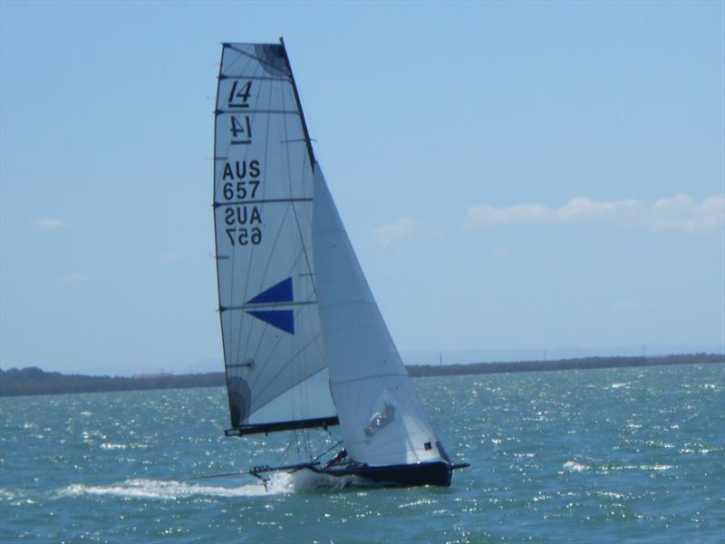 International 14 2018 Australian Championships - Day 3 photo copyright John Graham taken at Darling Point Sailing Squadron and featuring the International 14 class