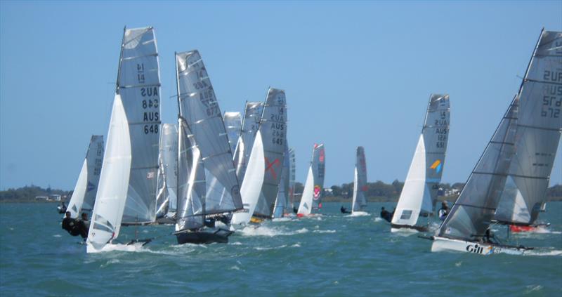 International 14 2018 Australian Championships - Day 3 photo copyright John Graham taken at Darling Point Sailing Squadron and featuring the International 14 class