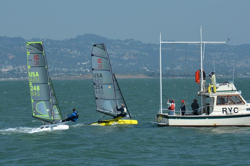 International Canoe worlds in San Francisco photo copyright Leslie Richter / www.rockskippper.com taken at  and featuring the International Canoe class