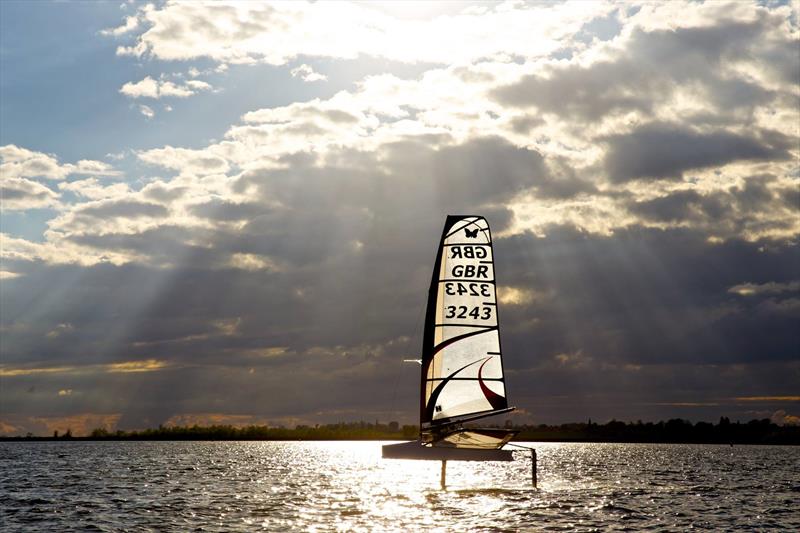 Nick Wake has been crowned the May winner in the ilovesailing calendar competition photo copyright Nick Wake taken at Draycote Water Sailing Club and featuring the International Moth class