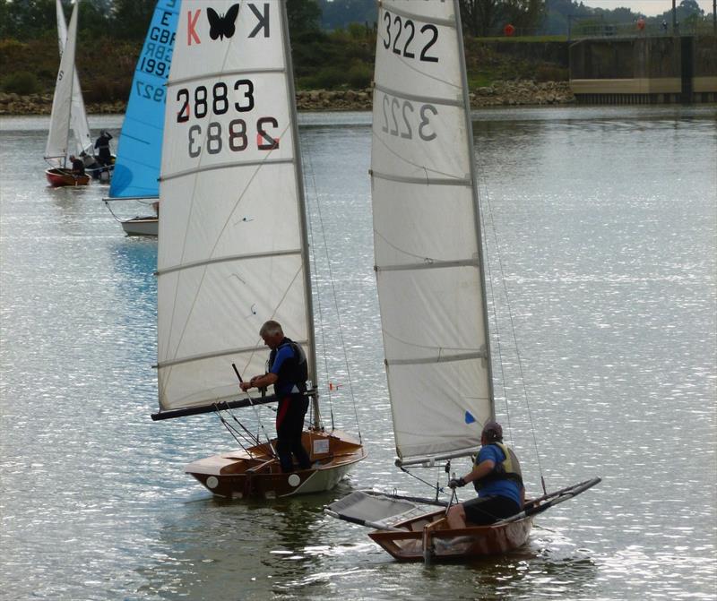 Who would be a club handicapper? In just a couple of seasons, the International Moth went from looking like a small conventional boat, with a PY that positioned it firmly in the Slow handicap fleet, to a boat capable of beating a Fireball around a course - photo © Dougal Henshall