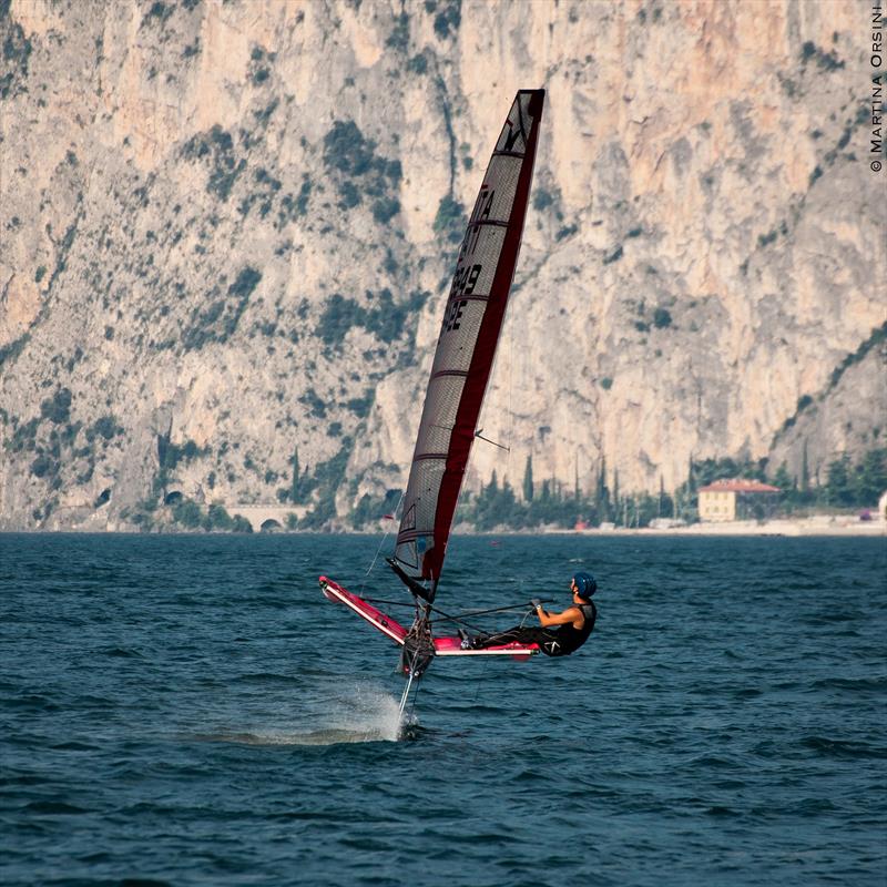 The Foiling Week 2015 photo copyright Martina Orsini taken at Fraglia Vela Malcesine and featuring the International Moth class
