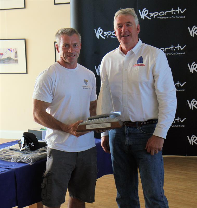 Robert Greenhalgh wins the VRsport.tv International Moth UK Nationals in Weymouth photo copyright Mark Jardine / IMCA UK taken at Weymouth & Portland Sailing Academy and featuring the International Moth class