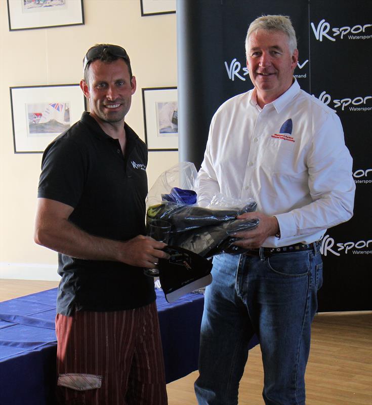 David Hivey, 2nd overall in the VRsport.tv International Moth UK Nationals in Weymouth photo copyright Mark Jardine / IMCA UK taken at Weymouth & Portland Sailing Academy and featuring the International Moth class