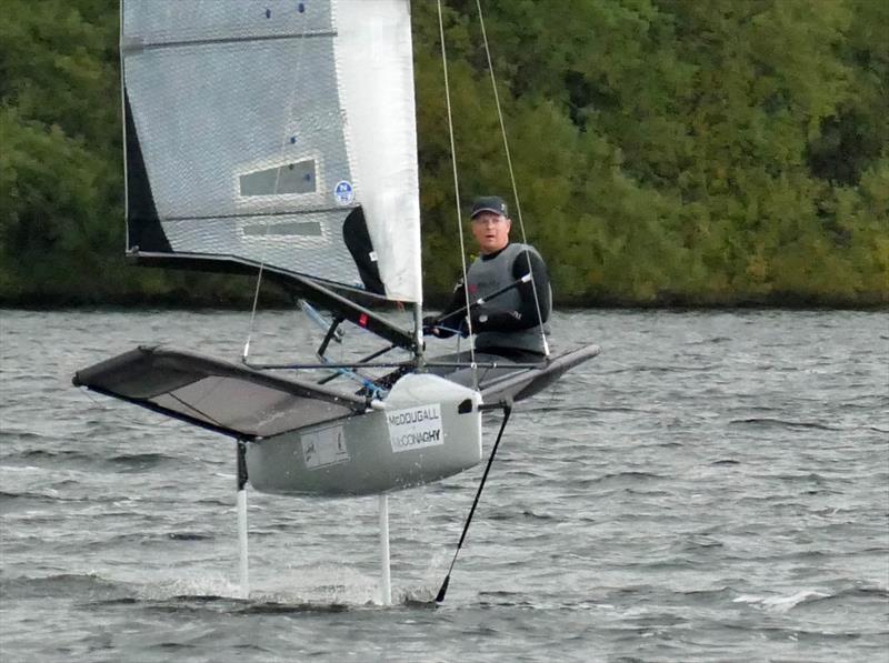 Moth and WASZP Open at Bala photo copyright John Hunter taken at Bala Sailing Club and featuring the International Moth class