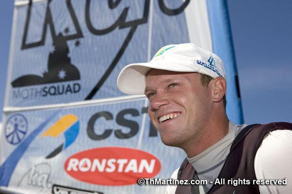 Nathan Outteridge wins the Zhik Moth Australian Championship