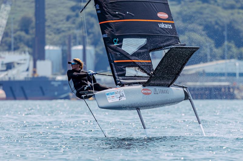 Day 5 of the Wetsuit Outlet and Zhik International Moth World Championship 2023 photo copyright Phil Jackson / Digital Sailing taken at Weymouth & Portland Sailing Academy and featuring the International Moth class