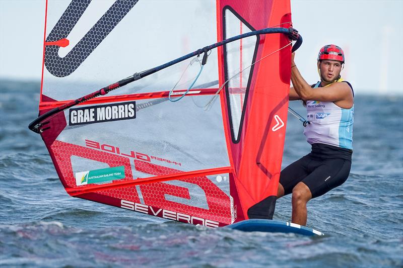 Grae Morris - Allianz Sailing World Championships photo copyright Sailing Energy / World Sailing taken at  and featuring the iQFoil class