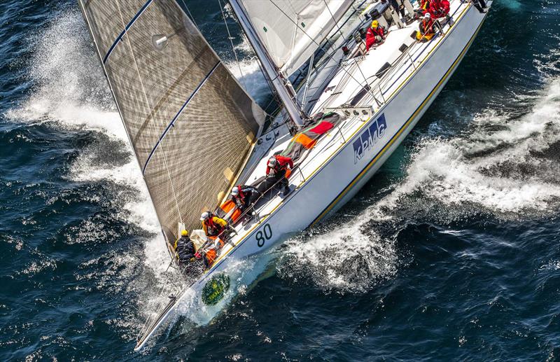 Brindabella made the most of conditions overnight in the Rolex Sydney Hobart - photo © Daniel Forster / Rolex