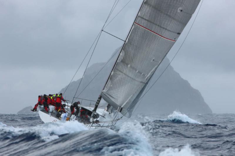 Shockwave at Redonda in the RORC Caribbean 600 photo copyright Tim Wright / www.photoaction.com taken at Royal Ocean Racing Club and featuring the IRC class