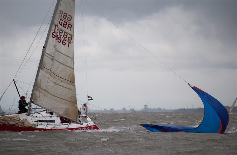 Erik The Red on day 2 of the Brooks Macdonald Warsash Spring Series photo copyright Iain McLuckie taken at Warsash Sailing Club and featuring the IRC class