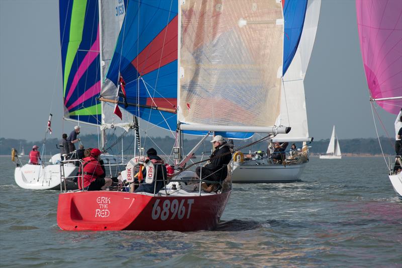 Erik the Red on day 3 of the Brooks Macdonald Warsash Spring Series photo copyright Iain McLuckie taken at Warsash Sailing Club and featuring the IRC class