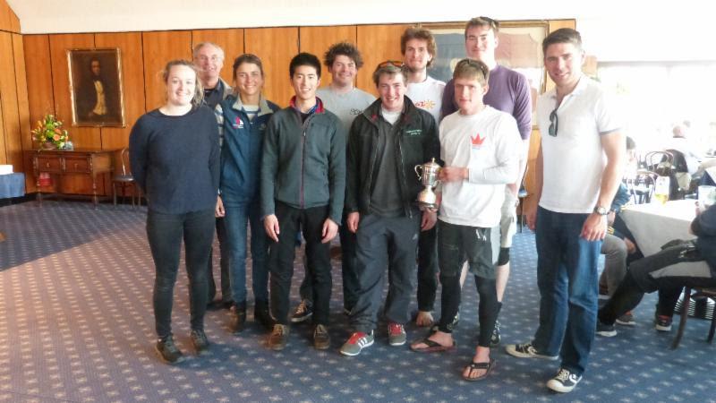 he RORC Youth Team emerged as overall winner at the Interclub Youth Keelboat Nationals 2014 photo copyright Ben Childerley taken at Royal Southern Yacht Club and featuring the IRC class