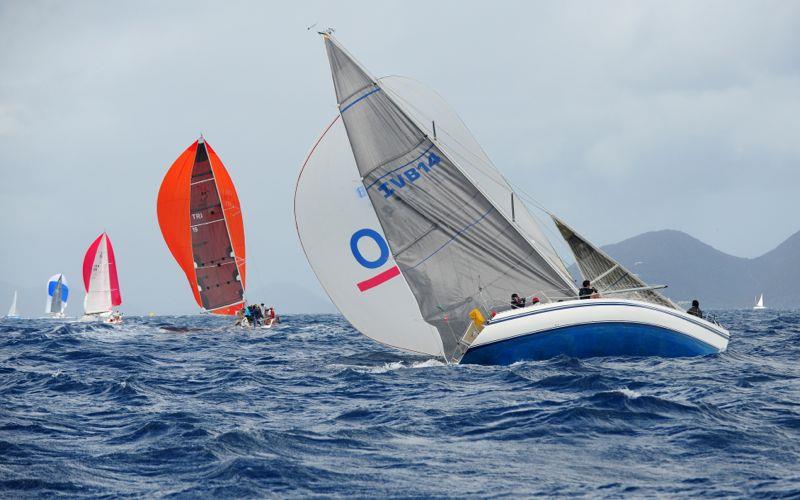 Chris Haycraft's Pipedream, racing on the SOL course in Racing 3 Division at the 2014 BVI Spring Regatta and Sailing Festival - photo © Todd vanSickle/BVI Spring Regatta