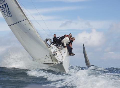 ilovesailing winner for March is 'Fear O racing from Brixham to Dartmouth photo copyright Andy Carter taken at Royal Dart Yacht Club and featuring the IRC class