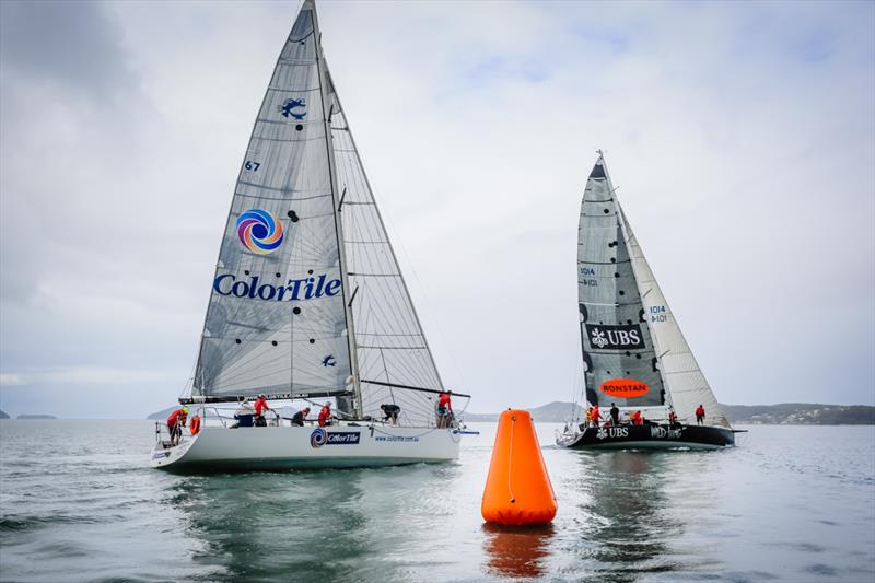 Colortile and UBS Wild Thing during the Pantaenius Commodore's Cup at Sail Port Stephens photo copyright Craig Greenhill / Saltwater Images taken at Corlette Point Sailing Club and featuring the IRC class