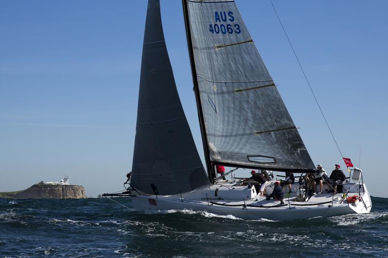 PT73 on day 2 of the Audi IRC Australian Championship photo copyright Andrea Francolini taken at Newcastle Cruising Yacht Club and featuring the IRC class