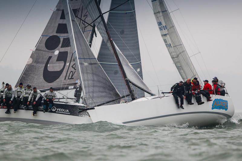 IRC Two winner: Simon Henning's Mumm 36, Alice at the RORC Easter Challenge photo copyright Paul Wyeth / www.pwpictures.com taken at Royal Ocean Racing Club and featuring the IRC class