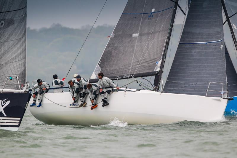 David Franks' former IRC Nationals winning JPK 10.10, Strait Dealer claims IRC Three at the RORC Easter Challenge - photo © Paul Wyeth / www.pwpictures.com