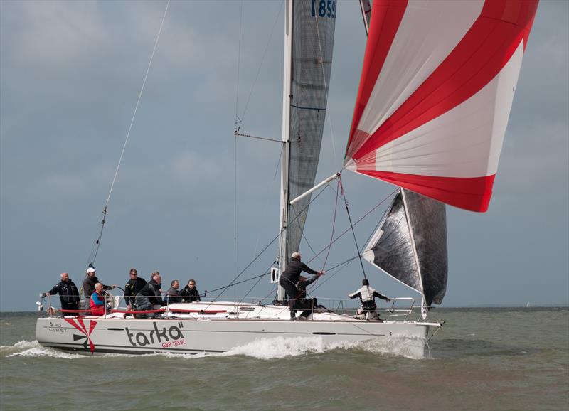Tarka on day 6 of the Brooks Macdonald Warsash Spring Series photo copyright Iain McLuckie taken at Warsash Sailing Club and featuring the IRC class