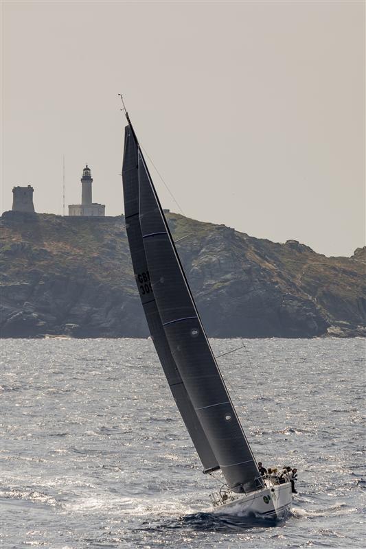 Bernard Vananty's Tixwave on her way to winning the 62nd Giraglia Rolex Cup photo copyright Carlo Borlenghi / Rolex taken at Yacht Club Italiano and featuring the IRC class