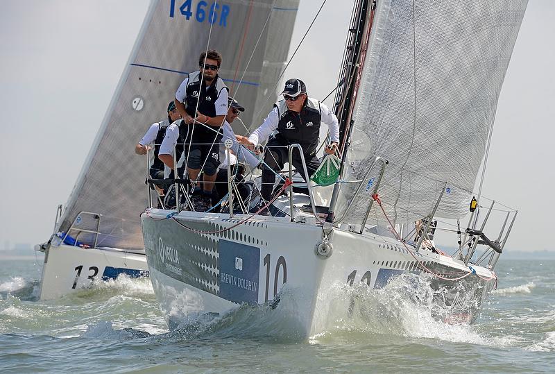 Dunkerque Plaisance (Gill Racing Team) on day 1 of the Brewin Dolphin Commodores' Cup photo copyright Rick Tomlinson / RORC taken at  and featuring the IRC class