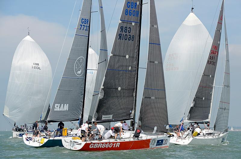 Day 1 of the Brewin Dolphin Commodores' Cup photo copyright Rick Tomlinson / RORC taken at  and featuring the IRC class