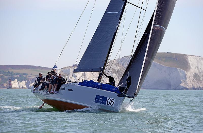 Teasing Machine (France Green) on day 2 of the Brewin Dolphin Commodores' Cup photo copyright David Branigan / www.oceansport.ie taken at  and featuring the IRC class