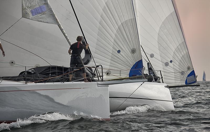 Saturday's 'Round-the-Island Race at Edgartown Race Weekend photo copyright Michael Berwind taken at Edgartown Yacht Club and featuring the IRC class