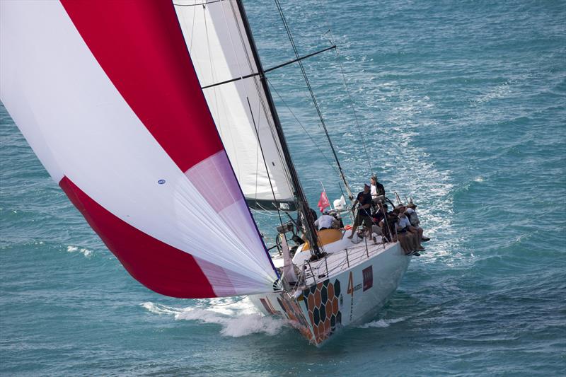 Spirit of Mateship on day 4 of Audi Hamilton Island Race Week photo copyright Andrea Francolini / Audi taken at Royal Hamilton Yacht Club and featuring the IRC class