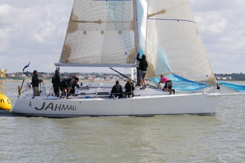 Jahmali action in the Gaastra August Regatta photo copyright Graham Nixon taken at Royal Southern Yacht Club and featuring the IRC class
