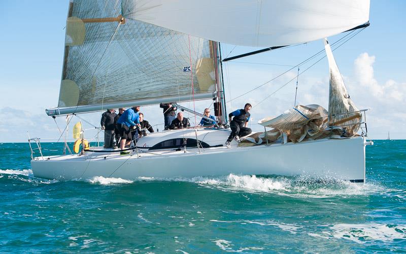Rob McConnell's A35 'Fools Gold' WHSC, current leader Class 1 IRC with 5 first places, on day 3 of the CH Marine Autumn Series at Crosshaven photo copyright Robert Bateman taken at Royal Cork Yacht Club and featuring the IRC class