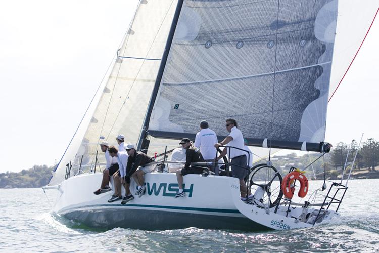 Swish sailed well to finish third overall in the Port Hacking Race photo copyright David Brogan / www.sailpix.com.au taken at Cruising Yacht Club of Australia and featuring the IRC class