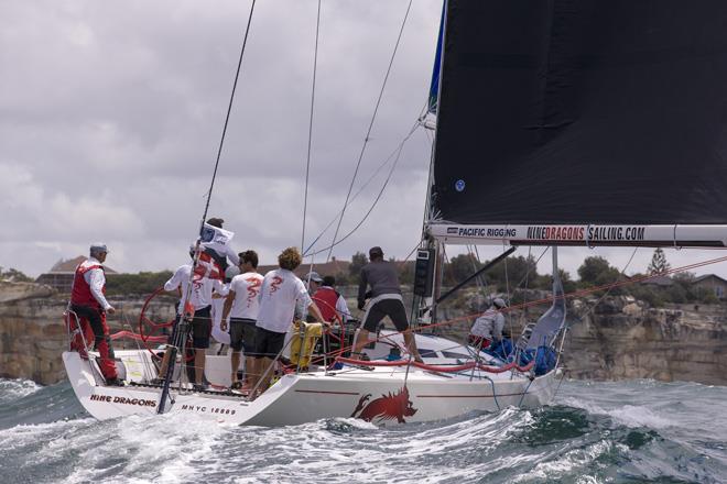 Nine Dragons is on a winning streak on day 1 of the CYCA Trophy–Passage Series photo copyright Andrea Francolini / CYCA taken at Cruising Yacht Club of Australia and featuring the IRC class