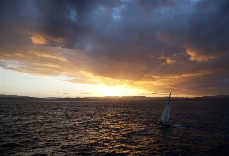 'Martela' at sunset during photo copyright Daniel Forster / Rolex taken at  and featuring the IRC class