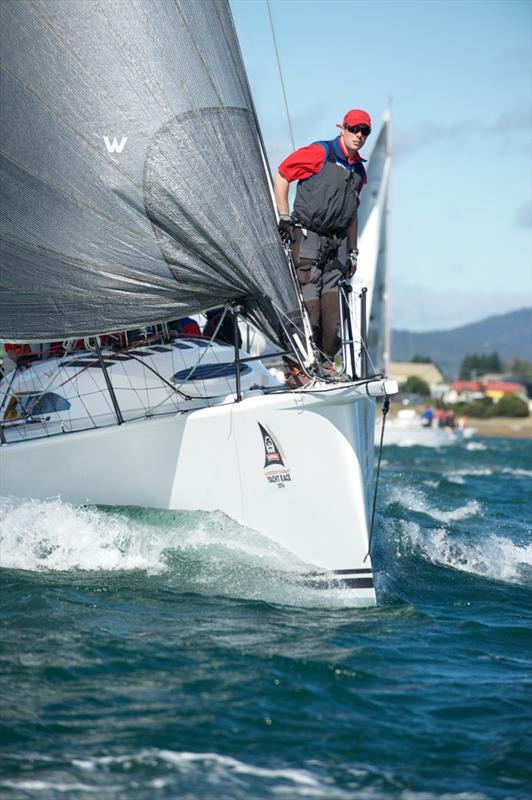 The Fork in the Road smashes the National Pies Launceston to Hobart Yacht Race record photo copyright Dane Lojek taken at Derwent Sailing Squadron and featuring the IRC class