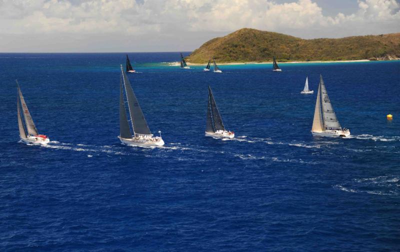 Enjoying the wonderful playground of the BVIs on day 2 of the BVI Spring Regatta photo copyright Todd VanSickle / BVI Spring Regatta taken at Royal BVI Yacht Club and featuring the IRC class