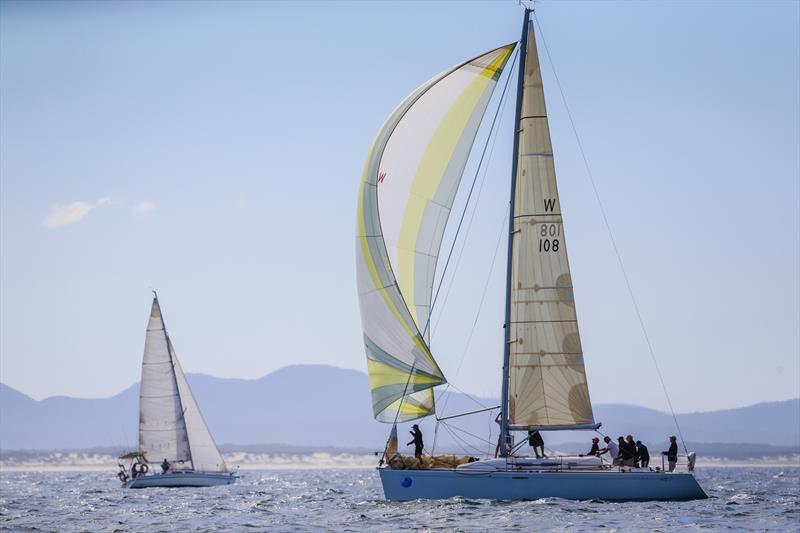'JAB' wins division 1 at Pantaenius Commodores Cup day three at Sail Port Stephens photo copyright Craig Greenhill / Saltwater Images taken at Corlette Point Sailing Club and featuring the IRC class