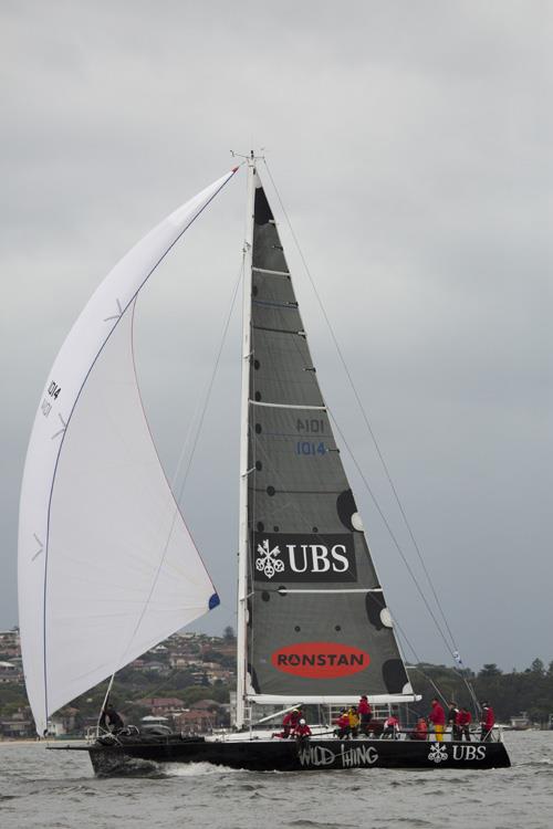 UBS Wild Thing won Division A1 in race 1 of the CYCA Land Rover Winter Series photo copyright David Brogan / www.sailpix.com.au taken at Cruising Yacht Club of Australia and featuring the IRC class
