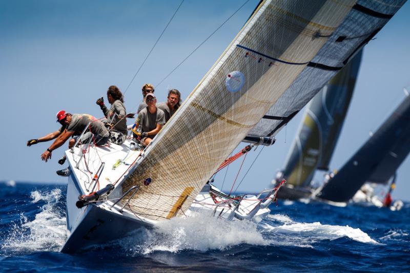 A great shot of Wild Devil, Ben Jelic's SXM from St Maarten, racing in CSA 4 on day 1 at Antigua Sailing Week photo copyright Paul Wyeth / www.pwpictures.com taken at Antigua Yacht Club and featuring the IRC class