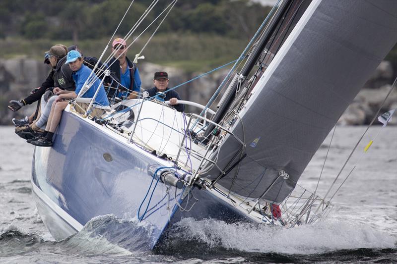 Huntress has a mammoth lead in Division B after race 9 of the CYCA Land Rover Winter Series photo copyright David Brogan / www.sailpix.com.au taken at Cruising Yacht Club of Australia and featuring the IRC class