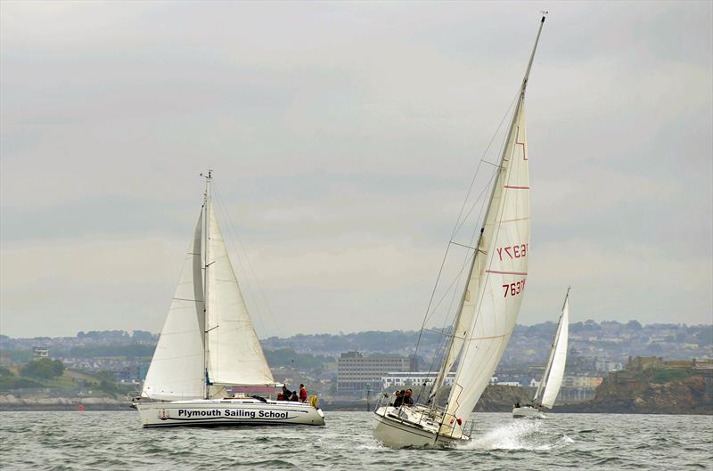 Racy Lady during the Eddystone Charity Sailing Pursuit photo copyright Robin Price taken at  and featuring the IRC class