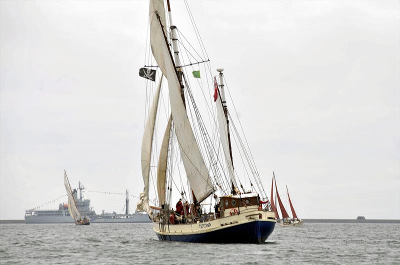 Tectona during the Eddystone Charity Sailing Pursuit photo copyright Robin Price taken at  and featuring the IRC class