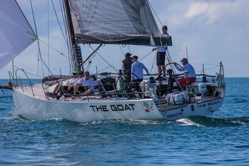 The Goat in the Brisbane to Keppel Tropical Yacht Race photo copyright Luke Van der Kamp / VDK Imaging taken at Royal Queensland Yacht Squadron and featuring the IRC class