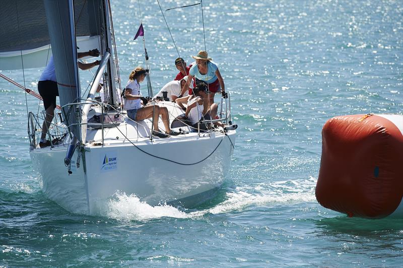 The Cruising and Multihull divisions headed off on a triangle course on day 4 at SeaLink Magnetic Island Race Week photo copyright John de Rooy taken at Townsville Yacht Club and featuring the IRC class